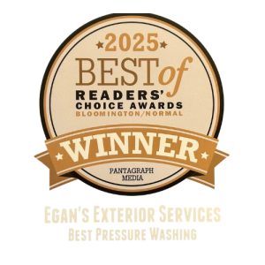 Voted 2025 Best Pressure Washing in Bloomington-Normal!